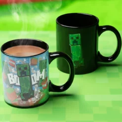 Minecraft - Creeper Thermoeffekt Tasse