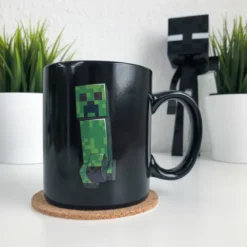 Minecraft - Creeper Thermoeffekt Tasse