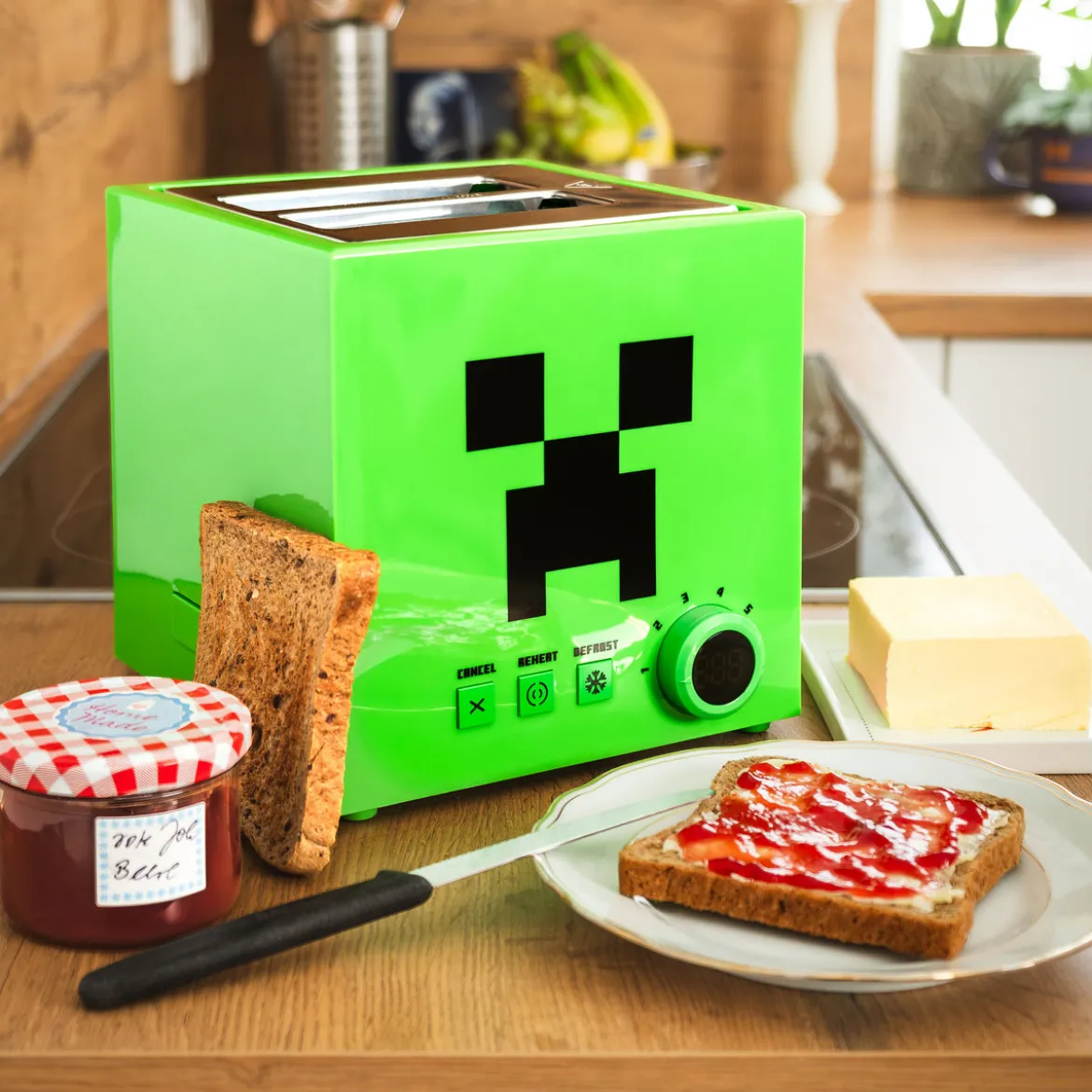 Minecraft - Creeper Toaster