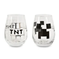 Minecraft - Creeper und TNT Gläser 2er Set