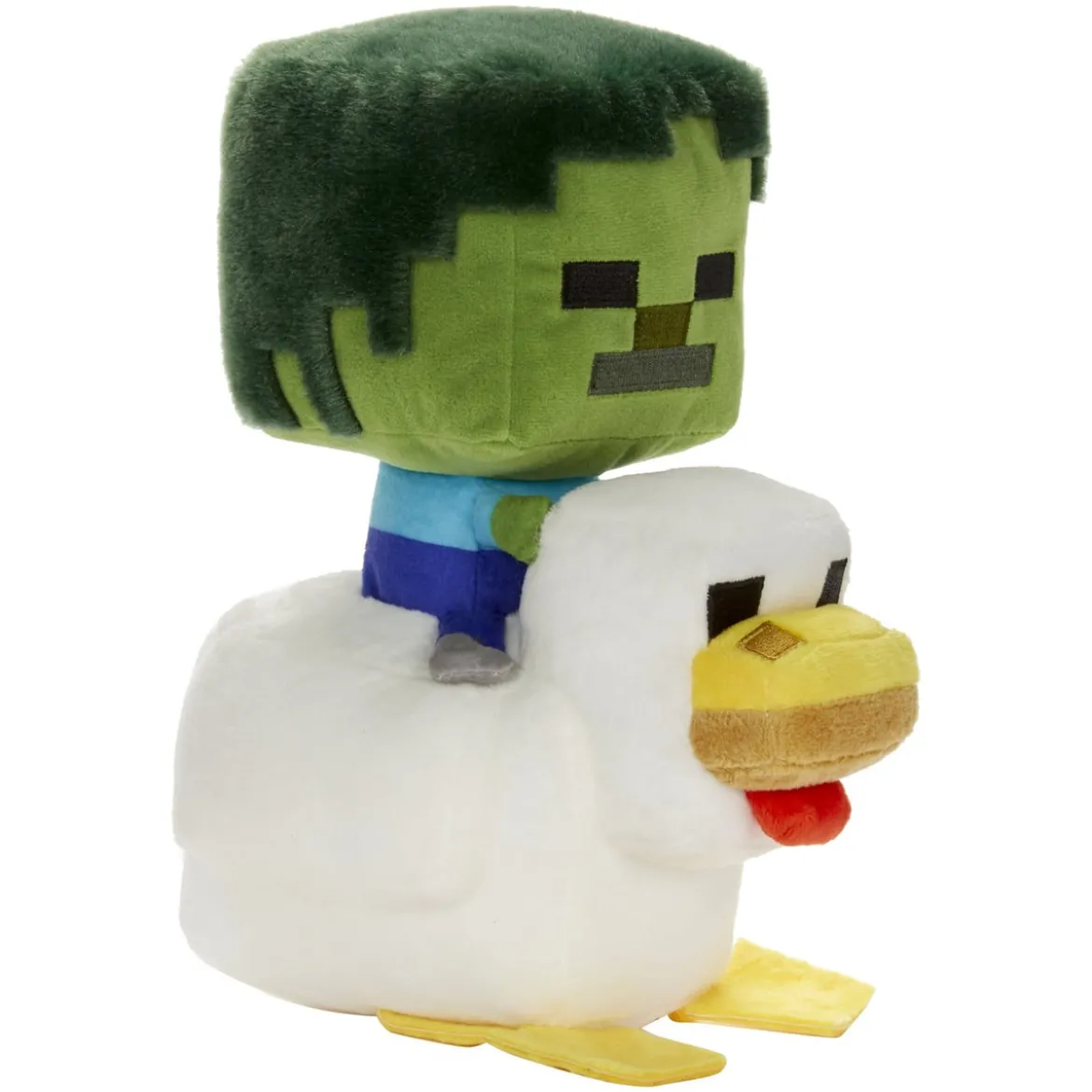 Minecraft Deluxe Plüschfigur Chicken Jockey 20 cm