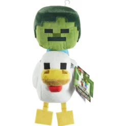 Minecraft Deluxe Plüschfigur Chicken Jockey 20 cm