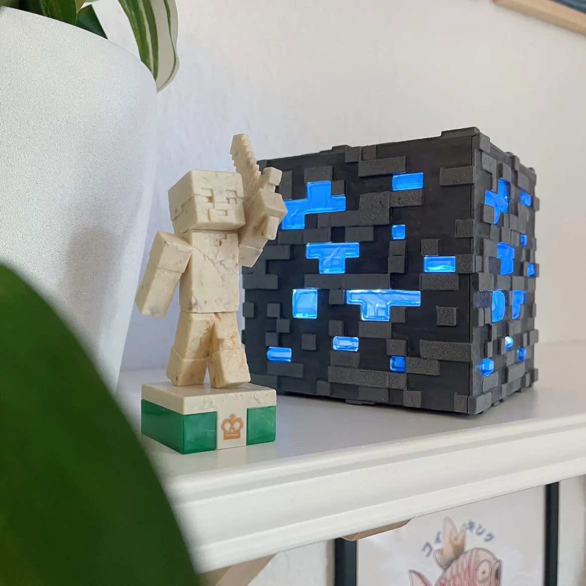 Minecraft - Diamanterz Tischlampe