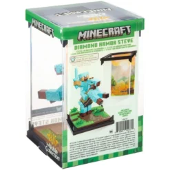 Minecraft – Diamond Armor Steve auf Pferd Figur