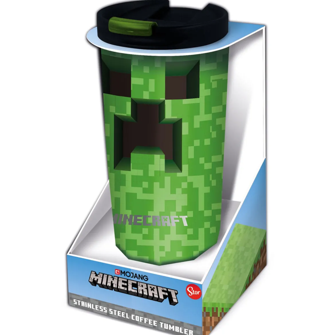 Minecraft Edelstahl-Reisebecher Creeper