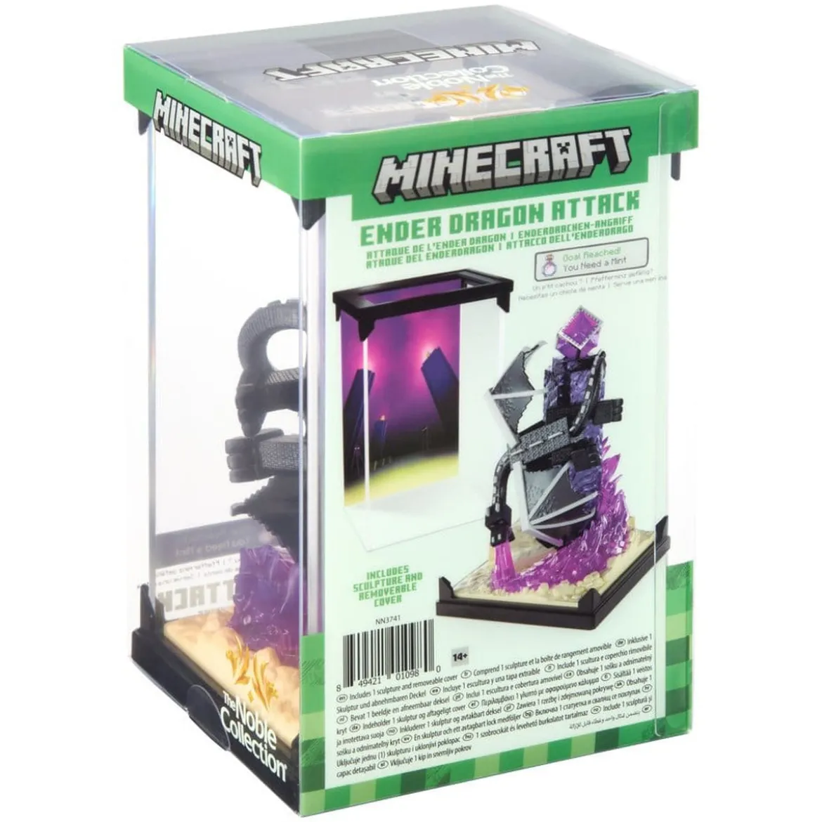 Minecraft - Ender Dragon Attack Figur