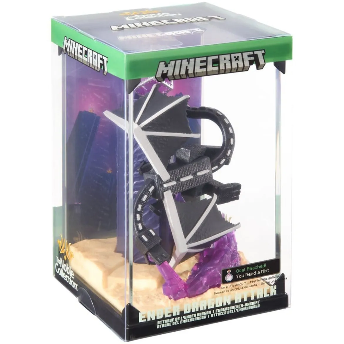 Minecraft - Ender Dragon Attack Figur