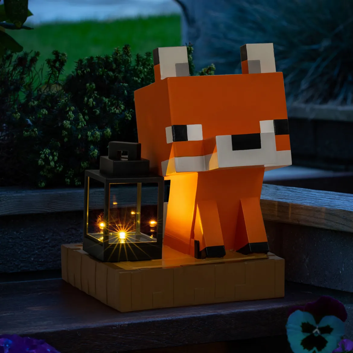 Minecraft - Fox 3D Solar Lampe