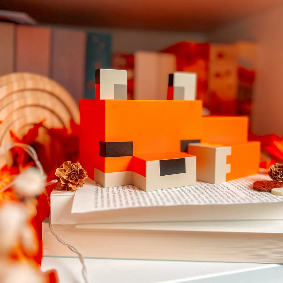 Minecraft - Fox 3D Tischlampe
