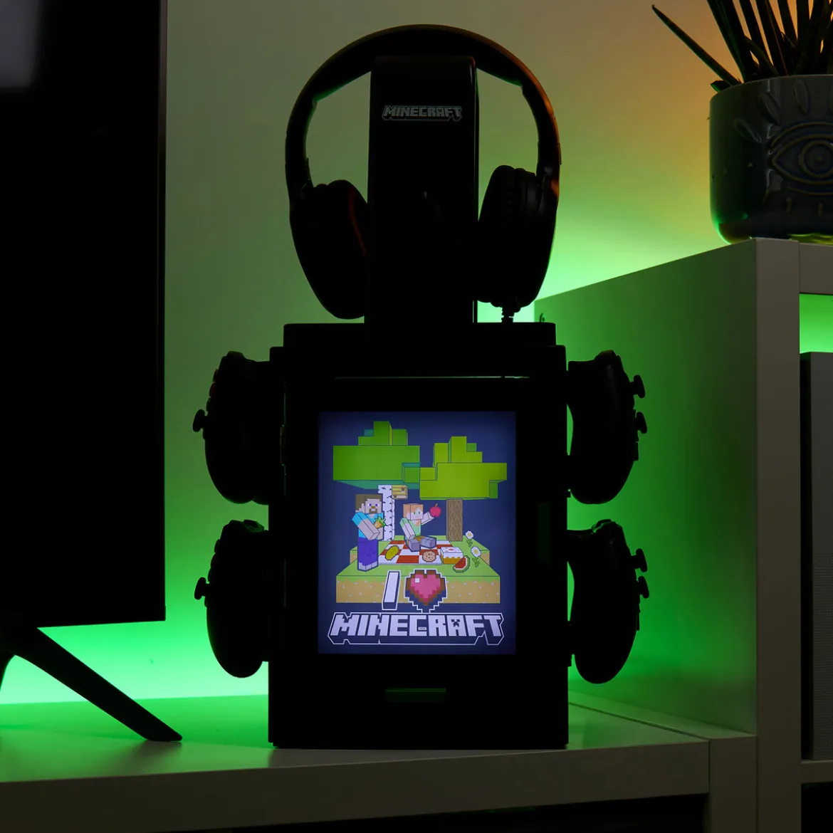 Minecraft - Gaming Locker mit Licht