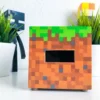 Minecraft - Grasblock Wecker mit Licht