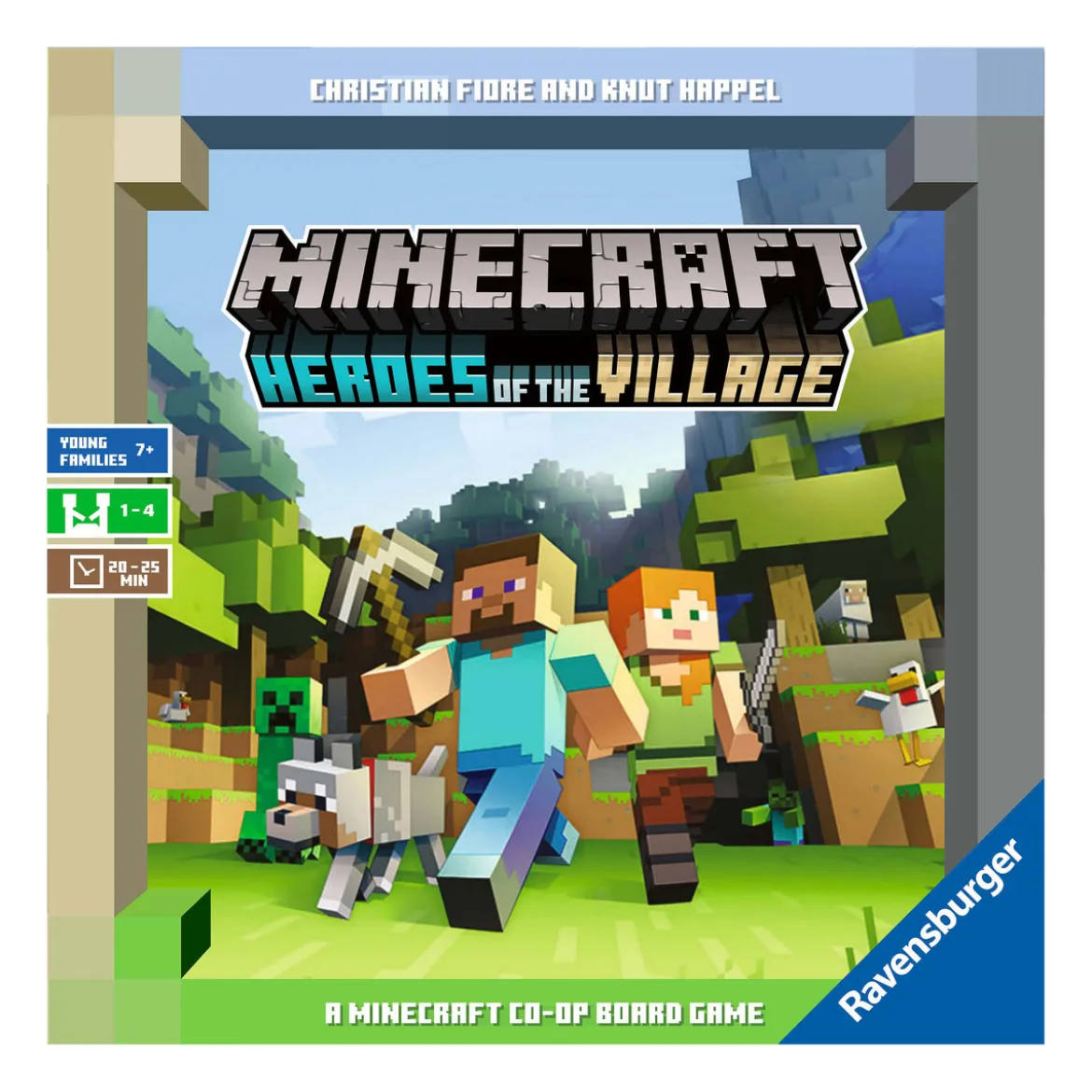 Minecraft - Heroes of the Village Gesellschaftsspiel