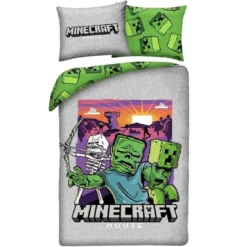 Minecraft Movie Bettwäsche Ver. 1 140 x 200 cm / 70 x 90 cm