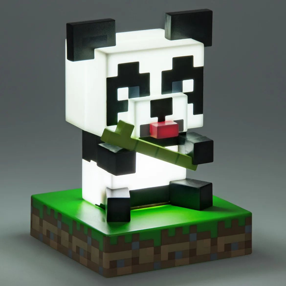 Minecraft - Panda 3D Tischlampe