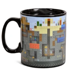 Minecraft - Pixel World Thermoeffekt Tasse