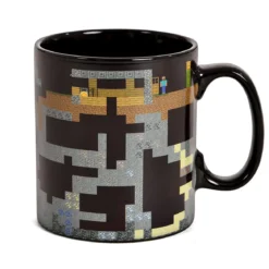 Minecraft - Pixel World Thermoeffekt Tasse