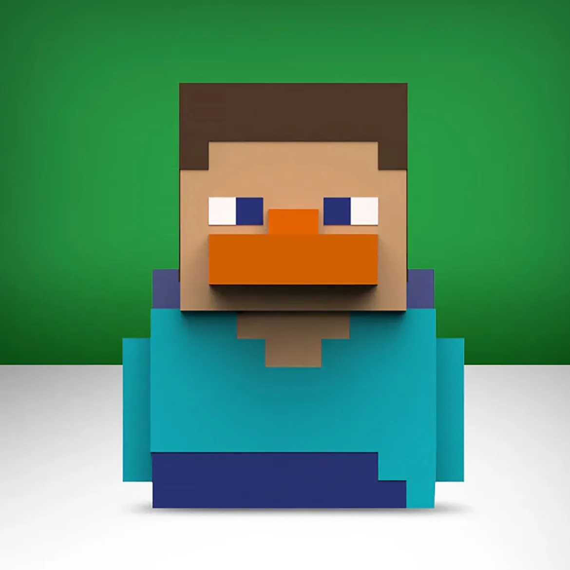 Minecraft - Steve TUBBZ Deko Ente 9cm