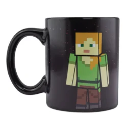 Minecraft - Steve und Alex Thermoeffekt Tasse