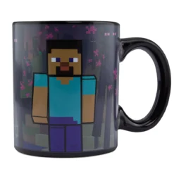 Minecraft - Steve und Alex Thermoeffekt Tasse