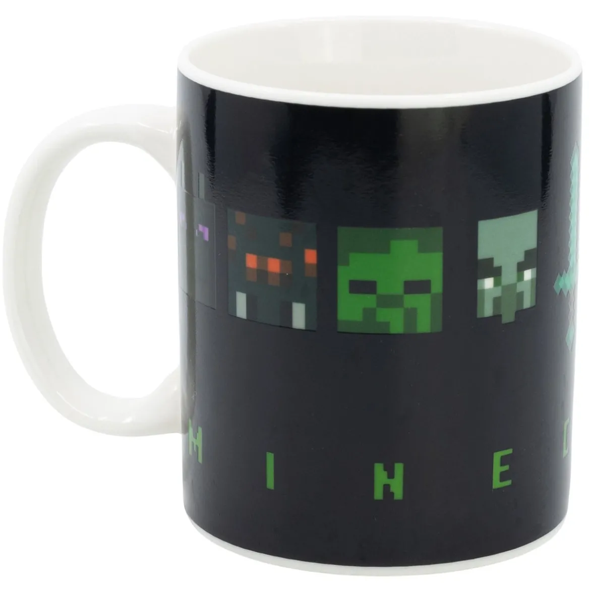Minecraft Tasse mit Thermoeffekt Squared Pattern 325 ml
