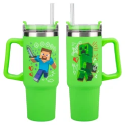 Minecraft Trinkbecher To Go Green