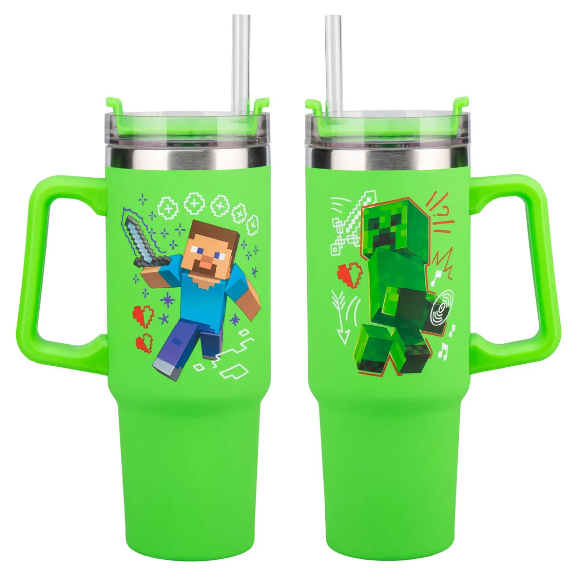 Minecraft Trinkbecher To Go Green