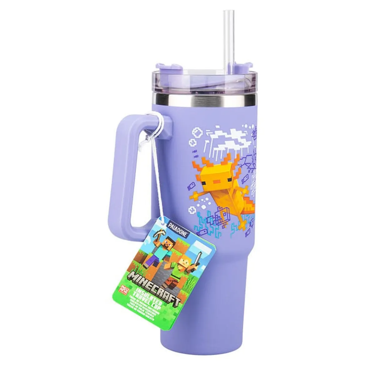 Minecraft Trinkbecher To Go Purple