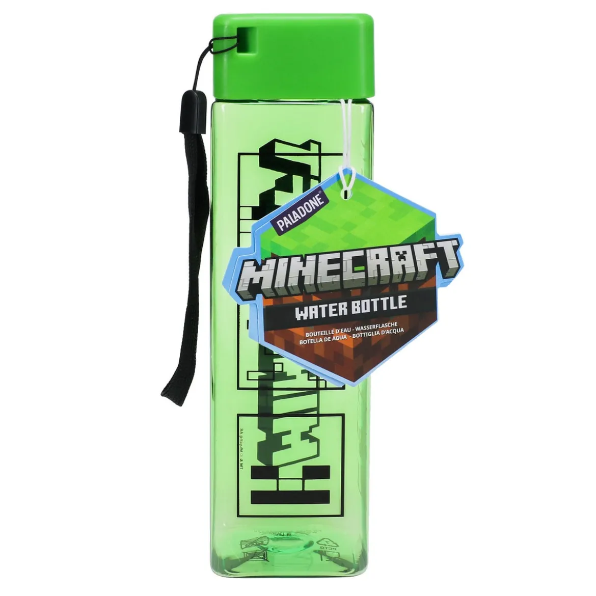 Minecraft Trinkflasche Square Shaped