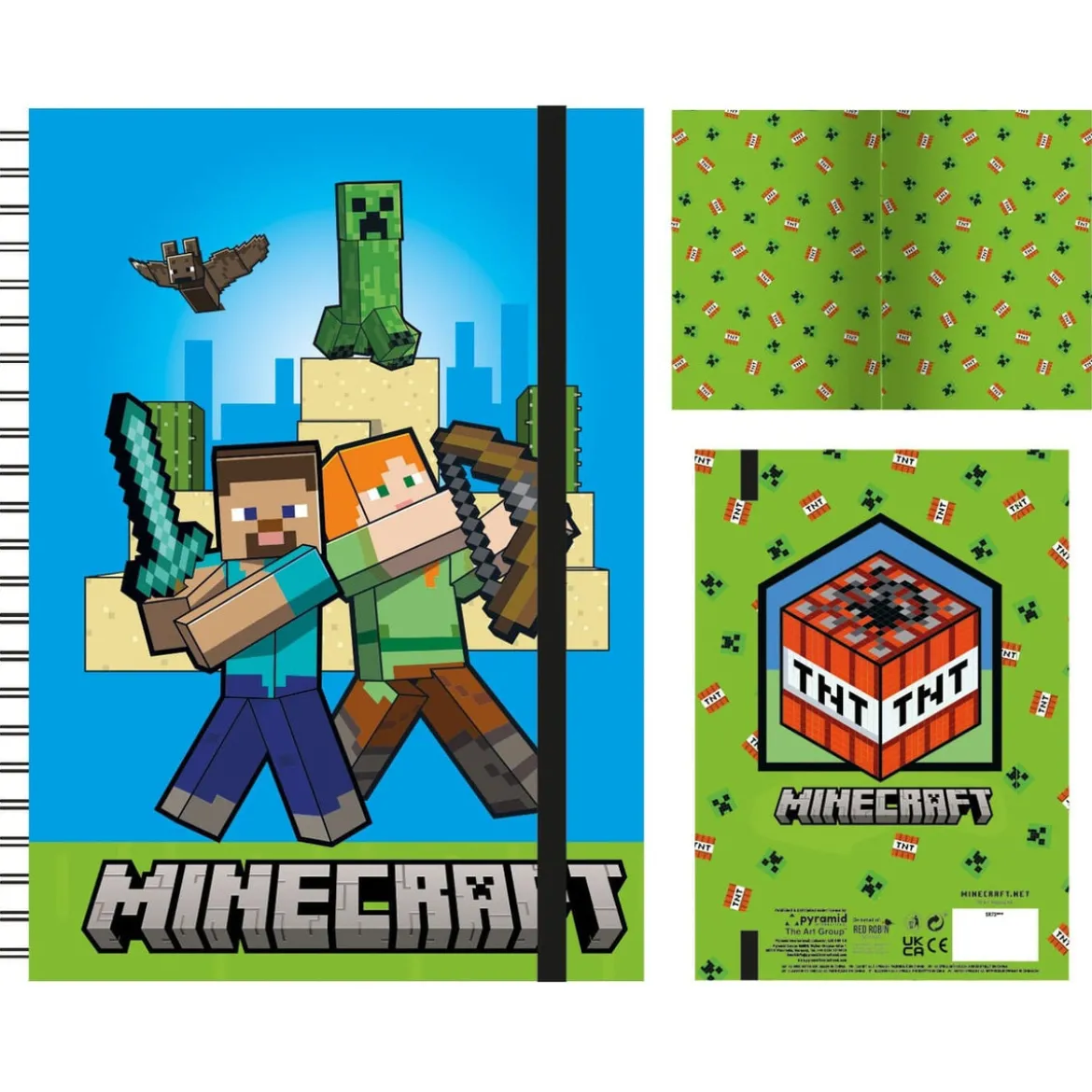 Minecraft Wiro Notizbuch A5