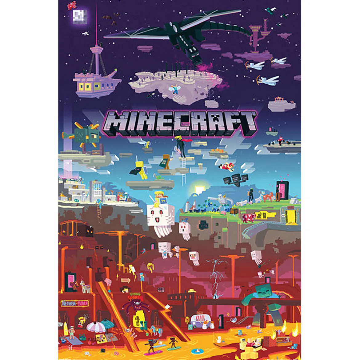 Minecraft - World Beyond Maxi Poster