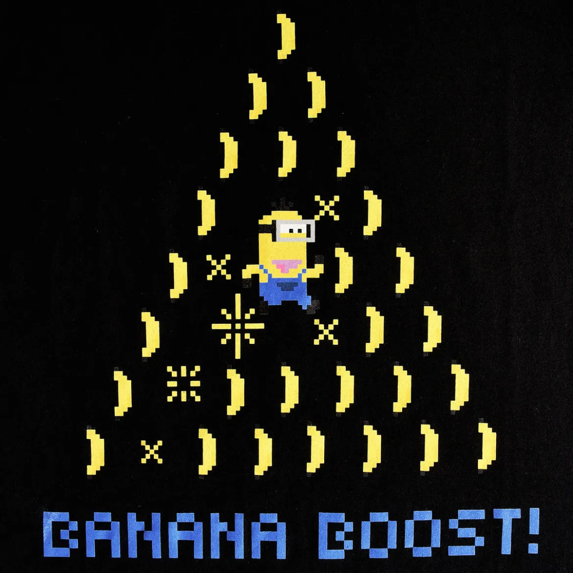 Minions - Banana Boost T-Shirt schwarz
