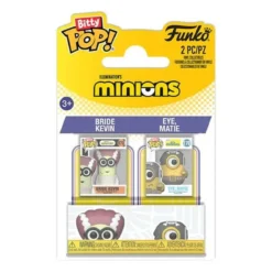 Minions POP! Vinyl Figuren 2er-Pack Bride Kevin & Eye,