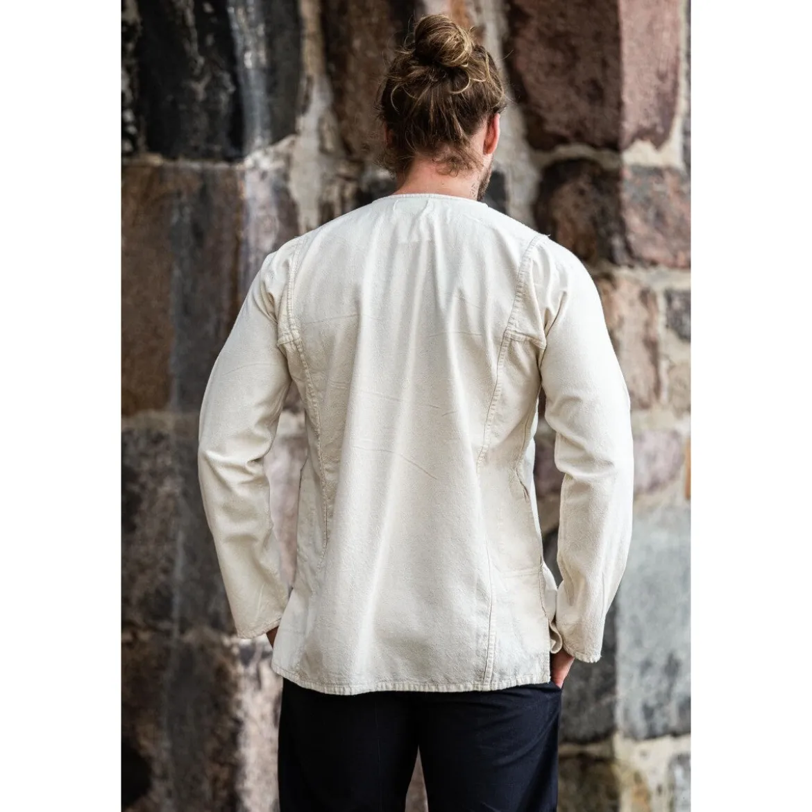 Mittelalter Bauernhemd Felix beige