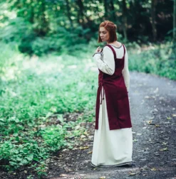 Mittelalter Überkleid Aila rot