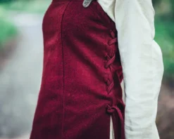 Mittelalter Überkleid Aila rot