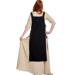 Mittelalter Überkleid Aleiga schwarz