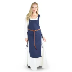 Mittelalter Überkleid Aleiga blau