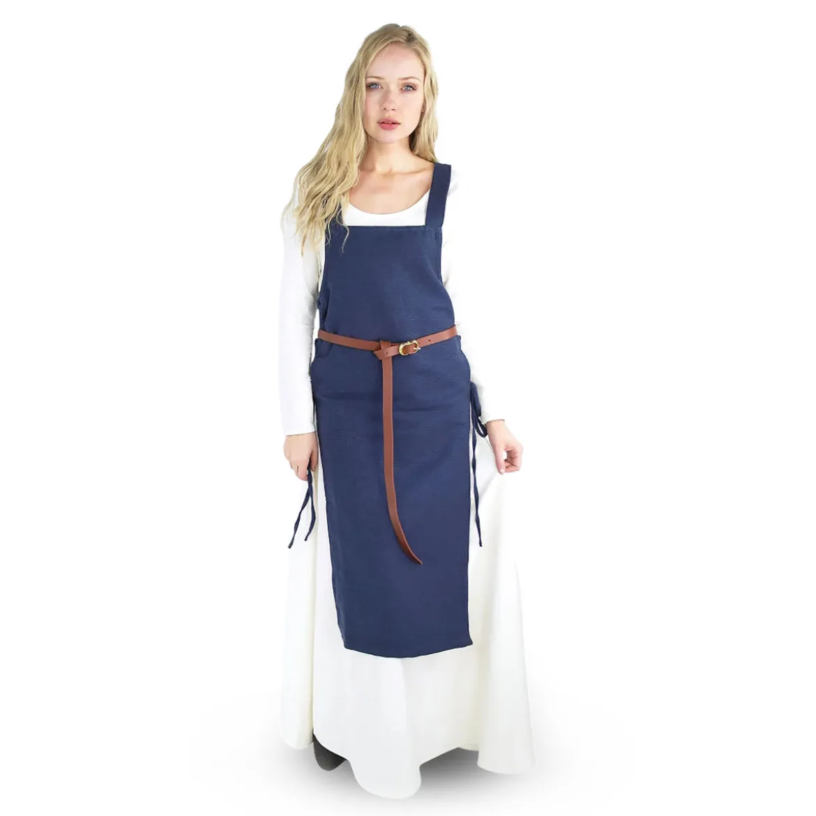 Mittelalter Überkleid Aleiga blau