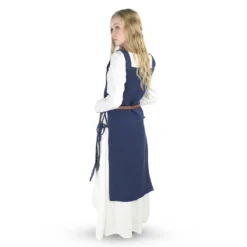 Mittelalter Überkleid Aleiga blau