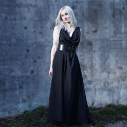 Mittelalter Überkleid Ella schwarz