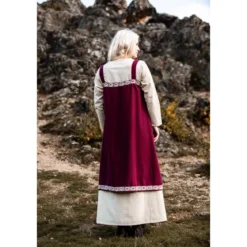 Mittelalter Überkleid Halla rot