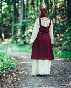 Mittelalter Überkleid Inka rot