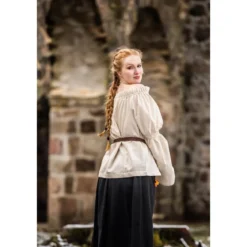 Mittelalter Bluse Coletta beige