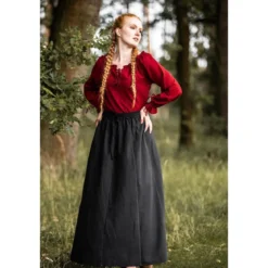 Mittelalter Bluse Edith rot