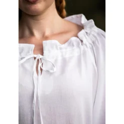 Mittelalter Bluse Edith weiß