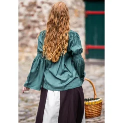 Mittelalter Bluse Emma grün