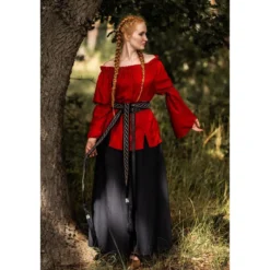 Mittelalter Bluse Emma rot