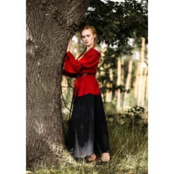 Mittelalter Bluse Emma rot