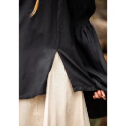Mittelalter Bluse Emma schwarz