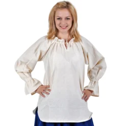 Mittelalter Bluse Morgan beige